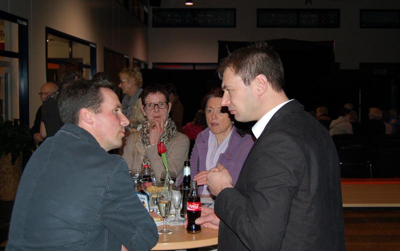 Ein sch&ouml;ner Abend klingt aus. 